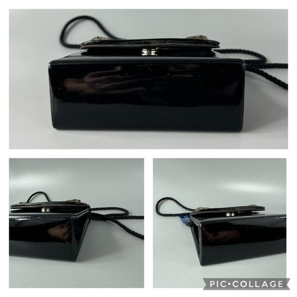 NWT The Medallion Collection Black Small Shoulder Bag - Picture 14 of 14
